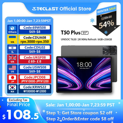 Teclast T50 Plus Android 14 Tablet