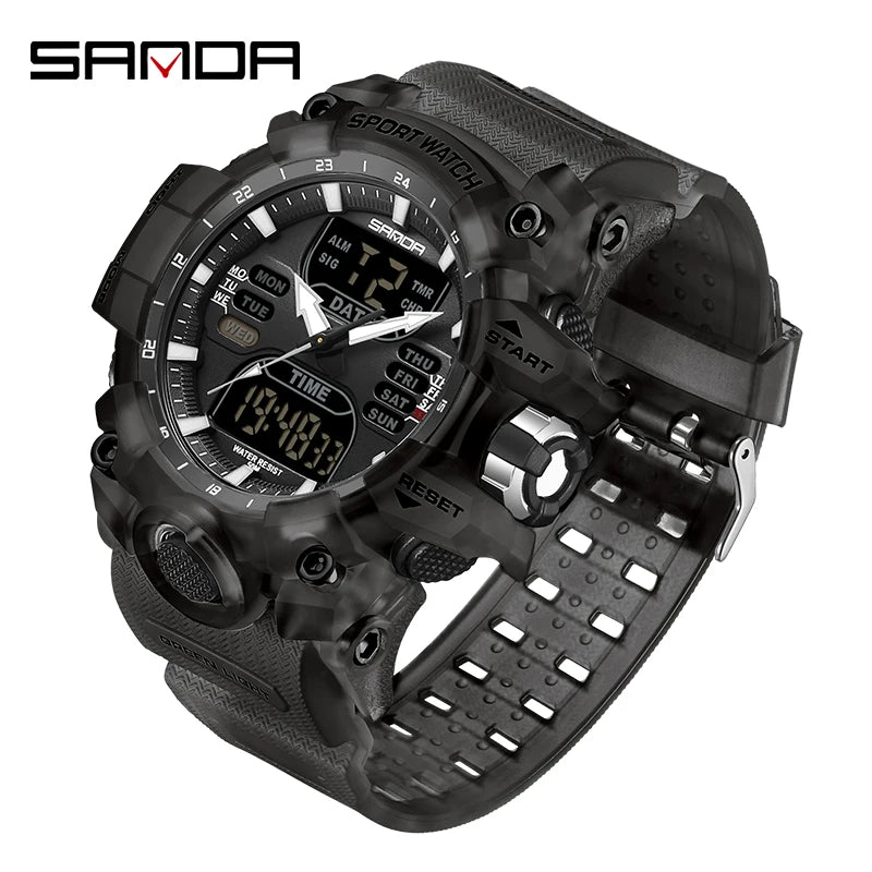 Simple Night Waterproof Sports Electronic Watch