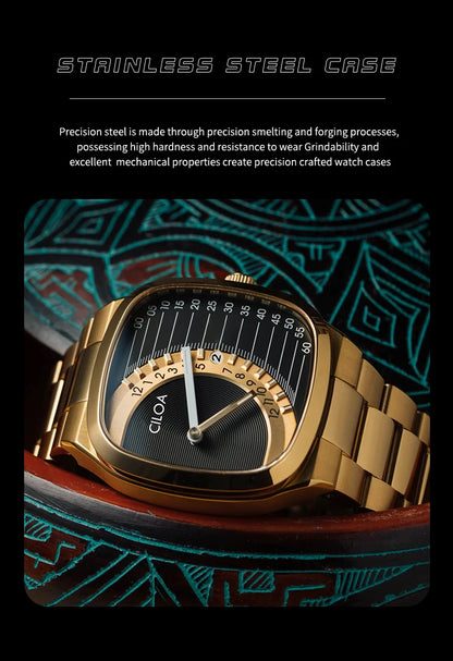 CILOA Retro Square Watch