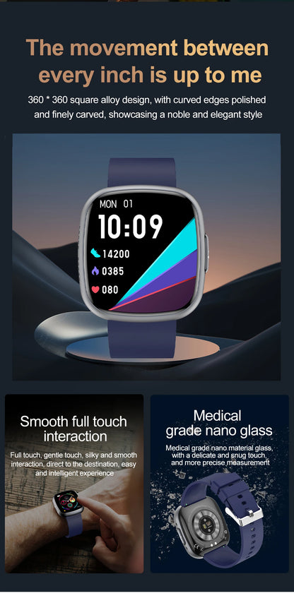 ECG Blood Pressure Health Smart Watch