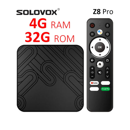 SOLOVOX Z8 Pro Smart TV Box