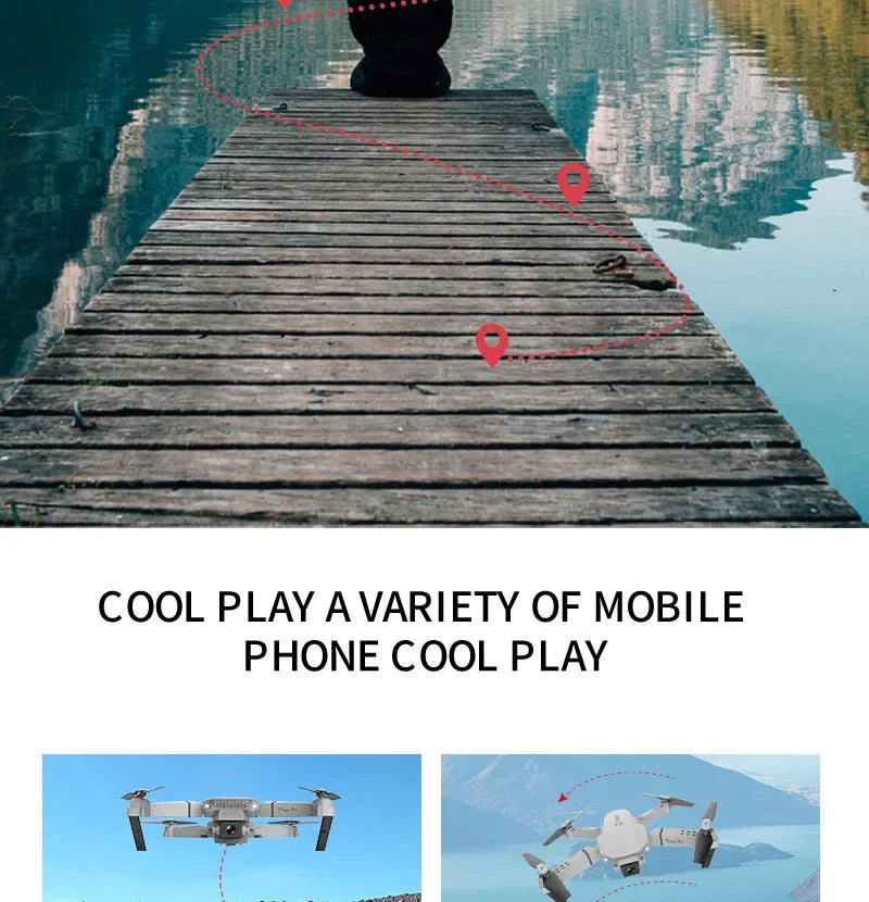 E88 Pro WIFI FPV Drone