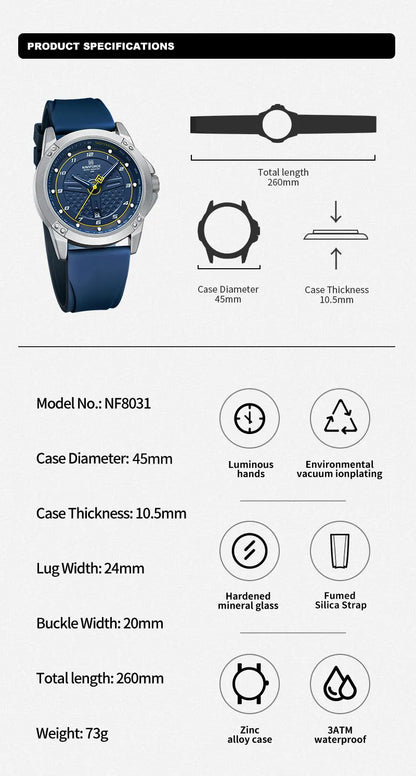 NAVIFORCE Casual Quartz Wristwatch