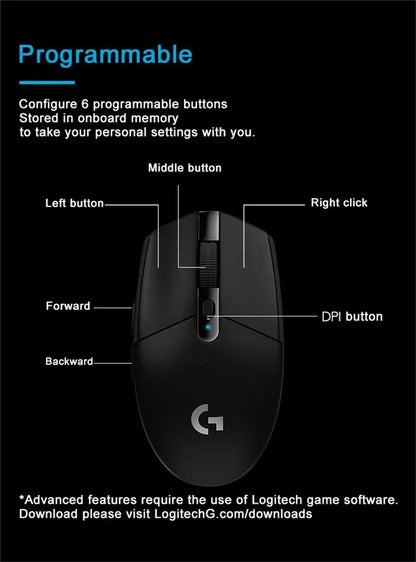 Logitech Swift Speed Wireless Mouse