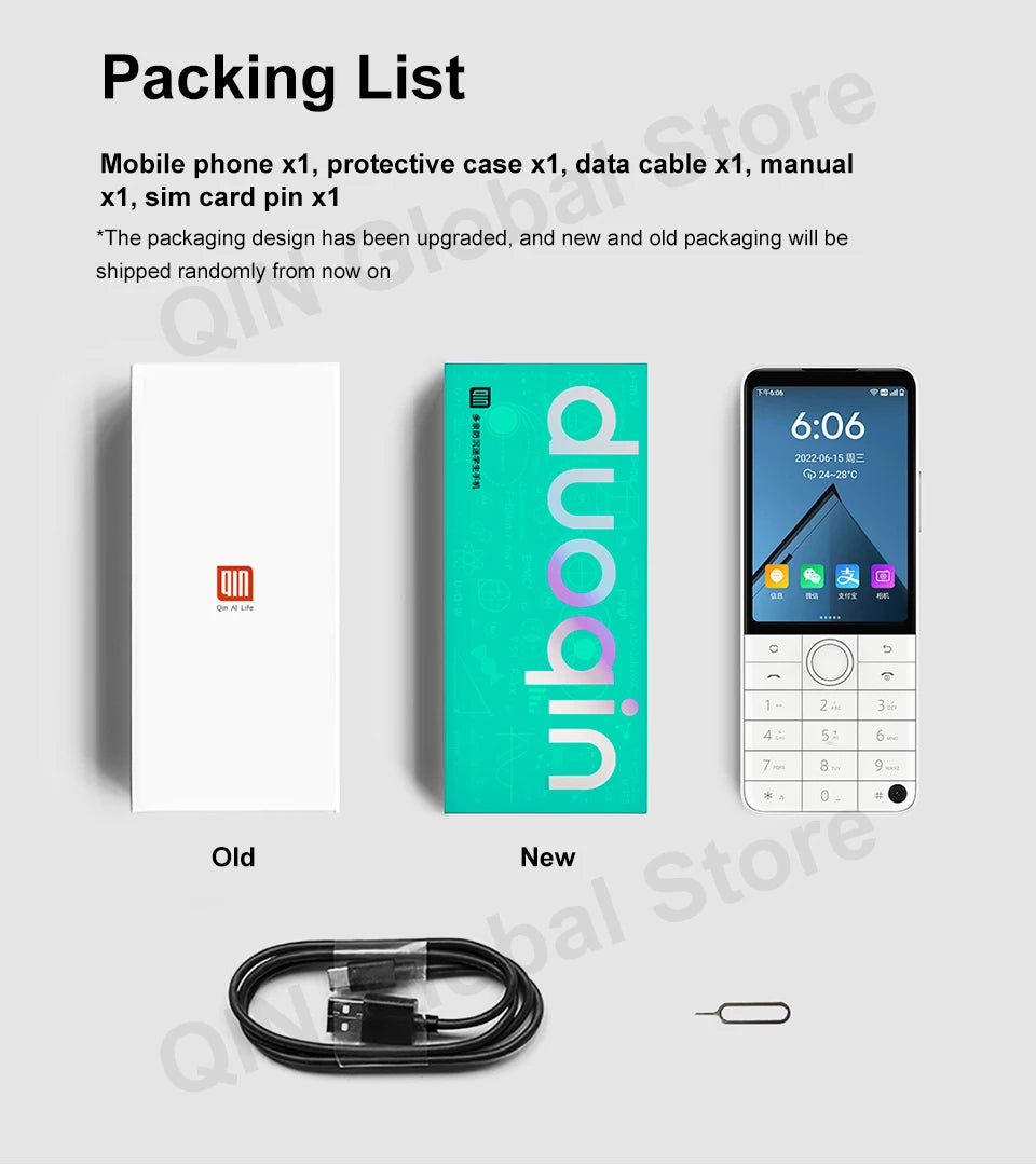 Qin F22 Pro Global Version Phone