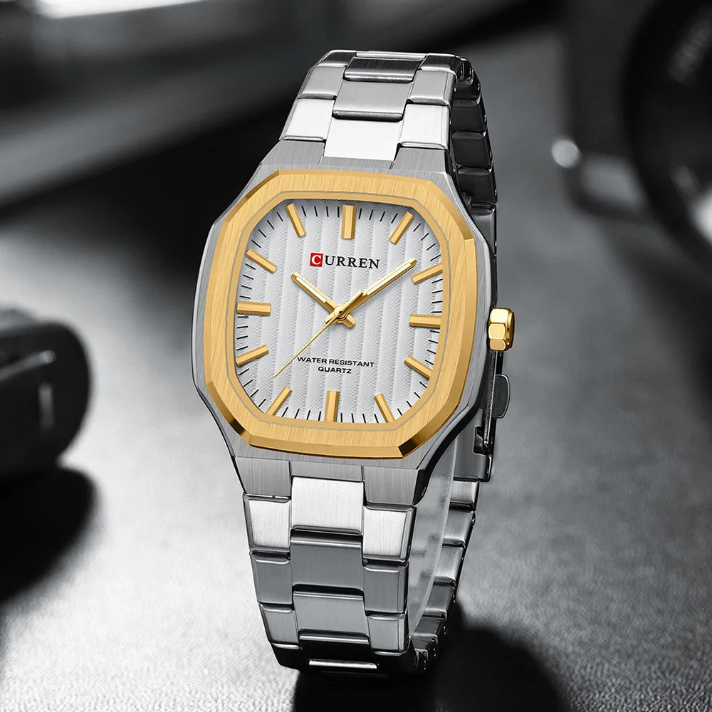 CURREN Luxury Business Square Watch