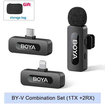 BOYA Professional Wireless Lavalier Mini Microphone