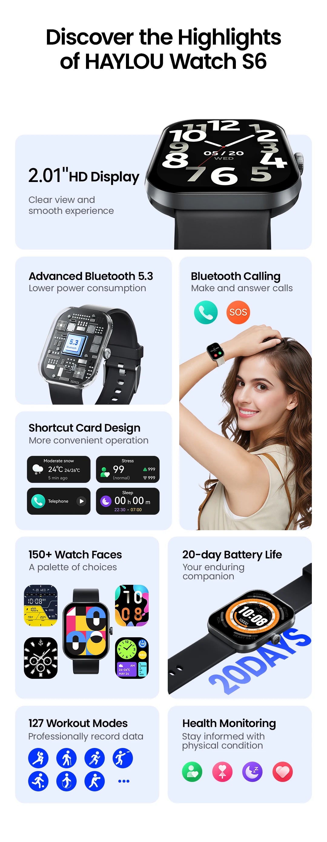 HAYLOU S6 Smartwatch