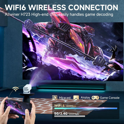 P30 PRO Smart Mini Projector Android 14