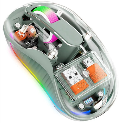Transparent Bluetooth Wireless Mouse
