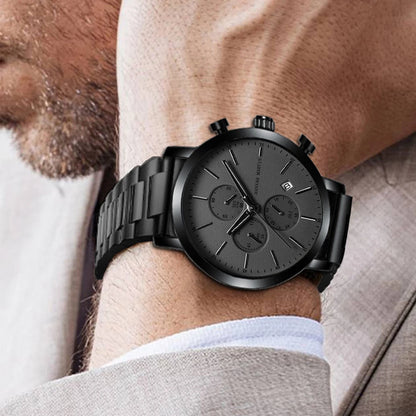 Multifunctional Quartz Wristwatch