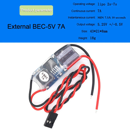 UBEC 3A /5A /7A /15A Lowest RF Noise BEC Full Shielding Antijamming Switching Regulator for RC quadcopter Multicopter