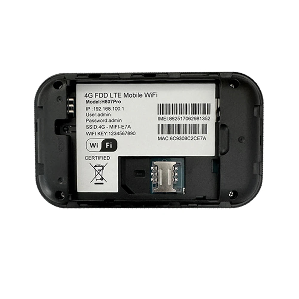 5G MiFi Modem with SIM Card Slot