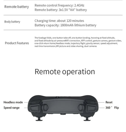 E88 Pro WIFI FPV Drone