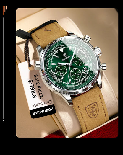 POEDAGAR Luxury Men Quartz Watch