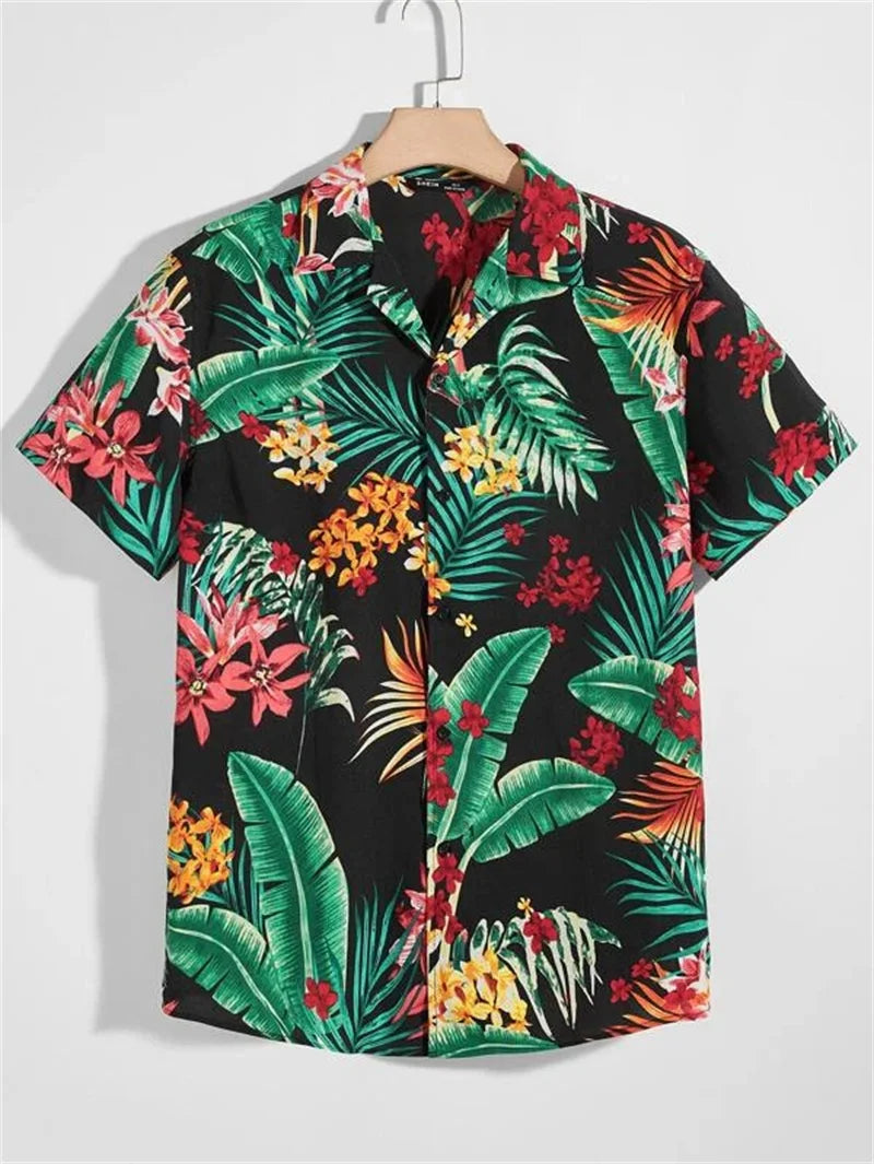 Summer Flower Beach Shirts