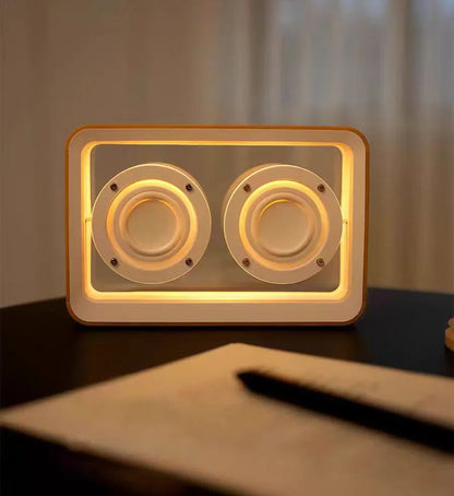 Transparent Wireless Bluetooth Speaker with Duel Horn