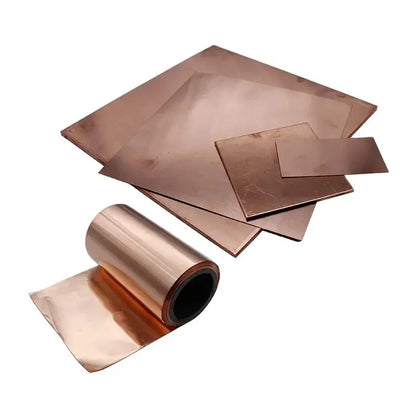 Copper Sheet Plate 0.02mm 0.03mm 0.04mm 0.05mm 0.08mm 0.1mm 0.2mm 0.3mm 0.4mm 0.5mm 0.6mm 0.8mm 1mm