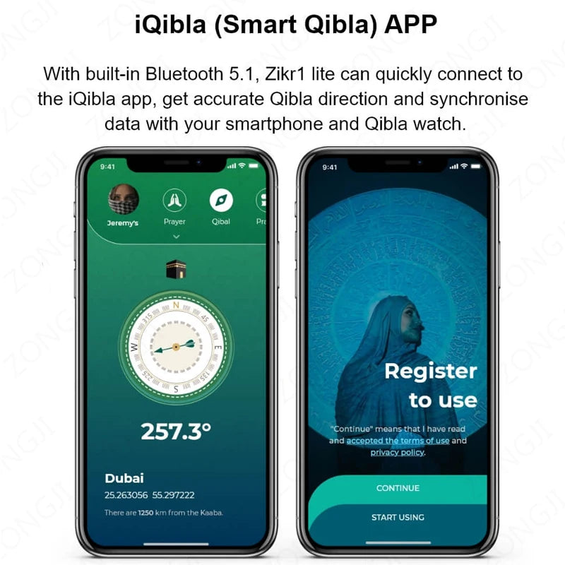 IQibla Smart Zikr Ring Praise Tasbih Tally Electronic Digital Counter