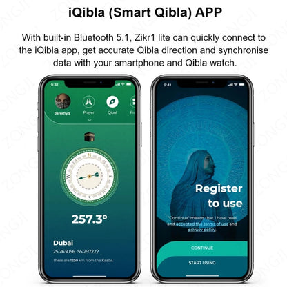 IQibla Smart Zikr Ring Praise Tasbih Tally Electronic Digital Counter