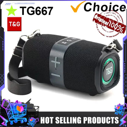 T&G TG667 Crossbody Bluetooth Speaker