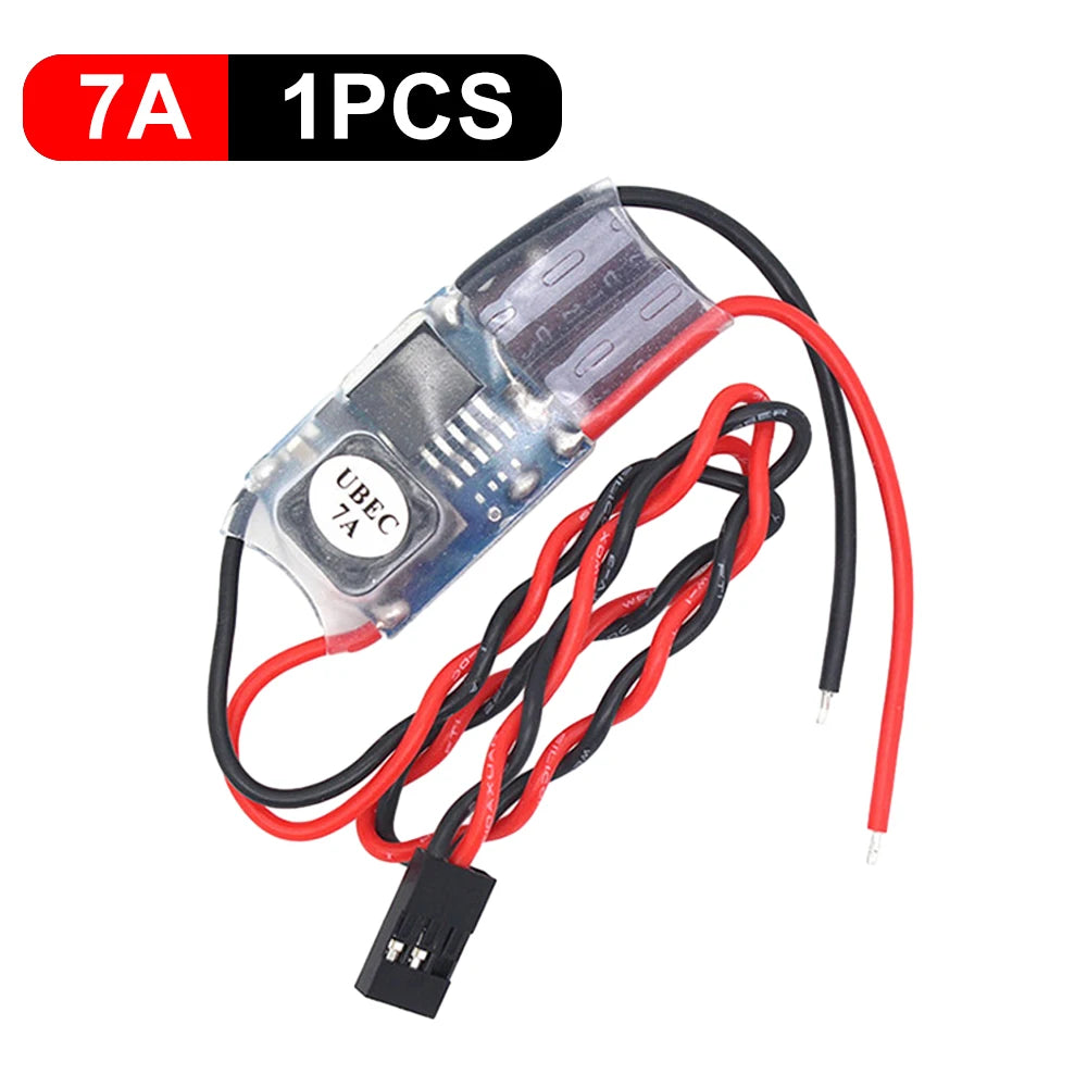 UBEC 3A /5A /7A /15A Lowest RF Noise BEC Full Shielding Antijamming Switching Regulator for RC quadcopter Multicopter