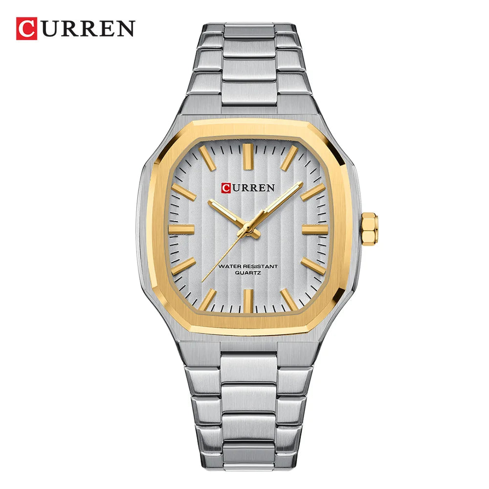 CURREN Luxury Business Square Watch