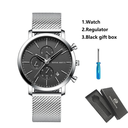 Multifunctional Quartz Wrist Watch