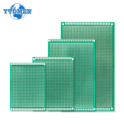 1PCS Single Sided PCB Universal Printed Circuit Board 2x8 3x7 4x6 6x8 10x10 10x15 10x22 12x18 15x20 20x30CM DIY Breadboard Plate