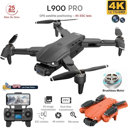 L900 Pro GPS Drone 4K Professional HD