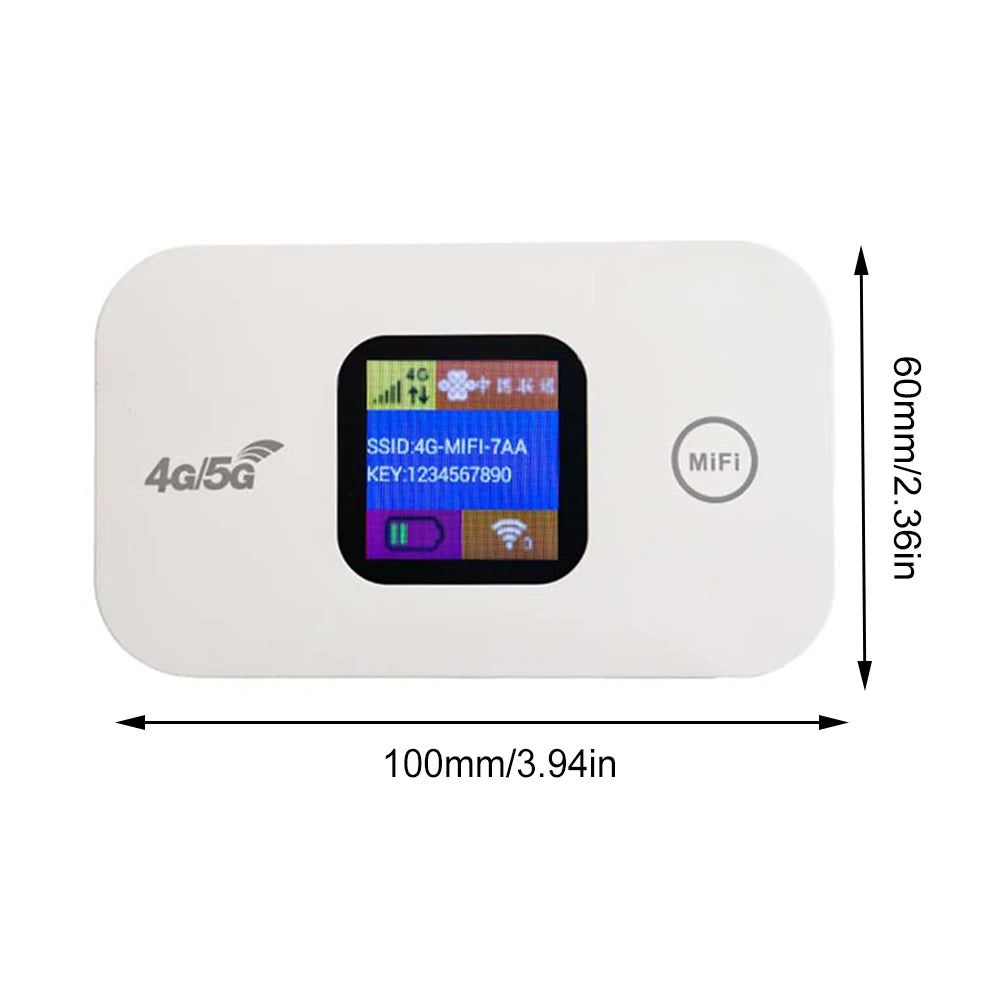 5G MiFi Modem with SIM Card Slot
