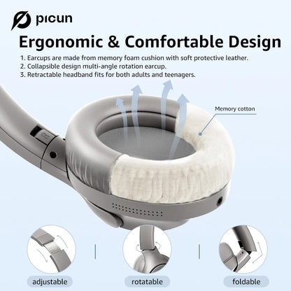 Picun ANC-05 Active Noise Cancelling Headphones