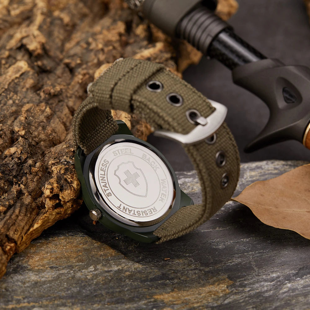 Fashion Woven Canvas Watch