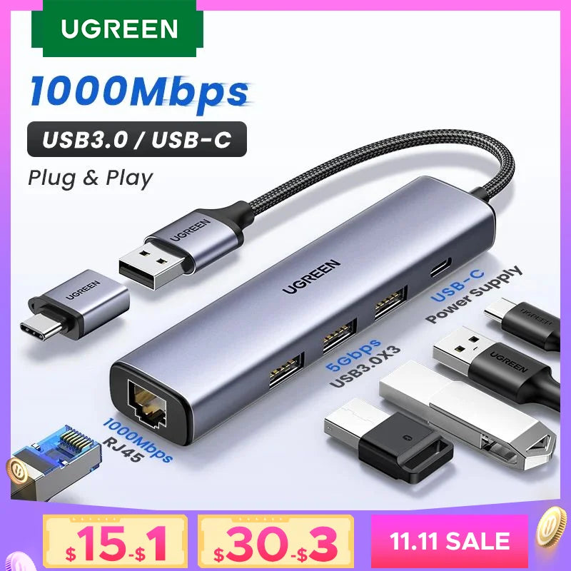 UGREEN USB Ethernet Adapter