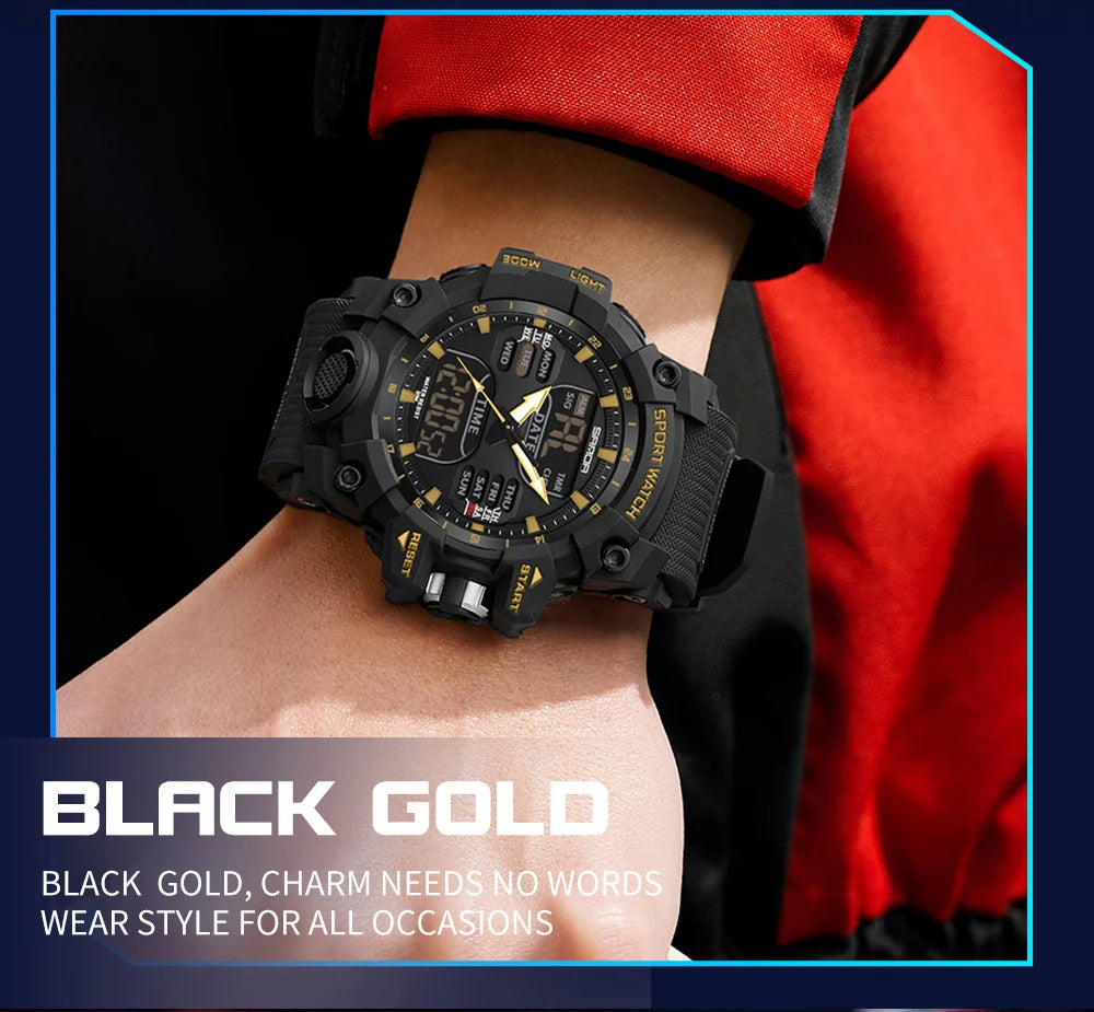 Simple Night Waterproof Sports Electronic Watch