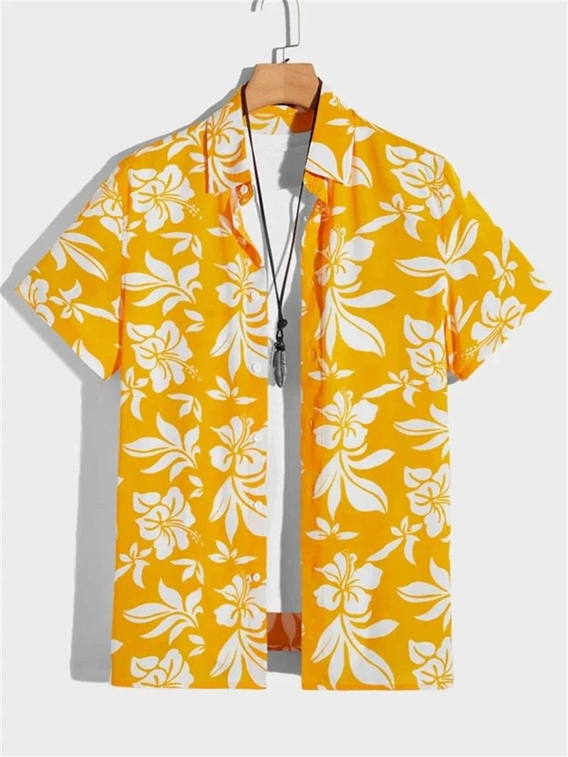 Summer Flower Beach Shirts