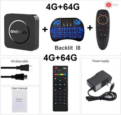 Android 14 TV Box Q11 8K Set Top Box