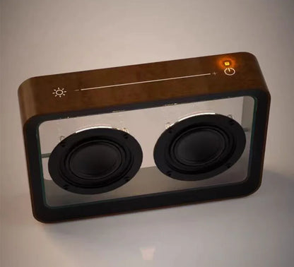 Transparent Wireless Bluetooth Speaker with Duel Horn