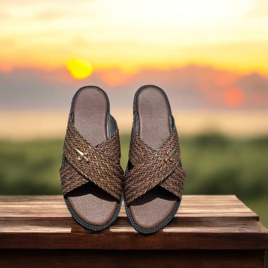Stitched Slippers